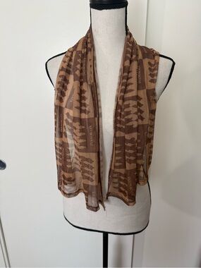 🤎✨ Authentic iNAMORATA Sheer Mesh Scarf Top ✨🤎